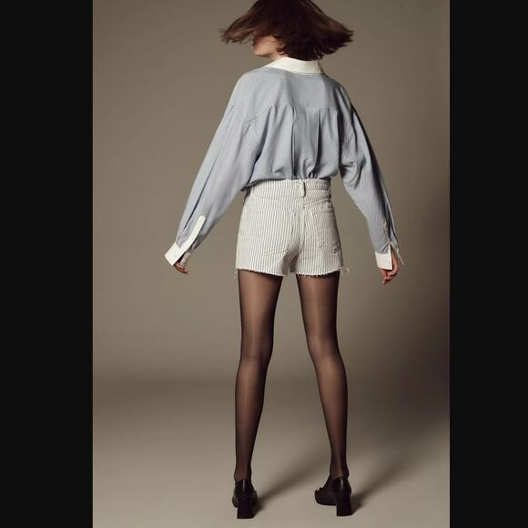 Frame Pin Striped Shorts - New Item - Women's 29 Waist - Picture 4 of 4